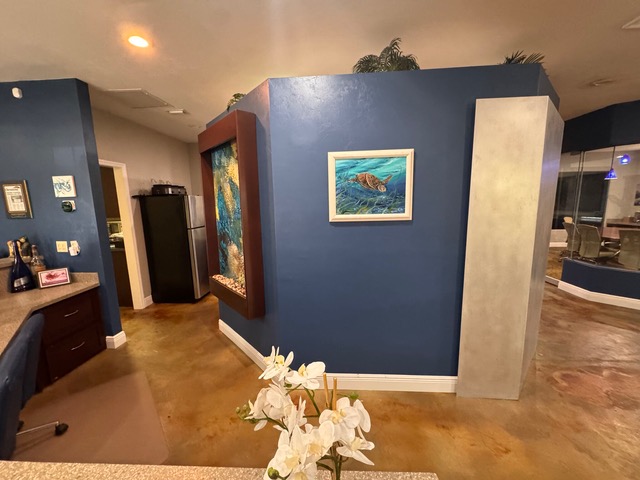 Reception area